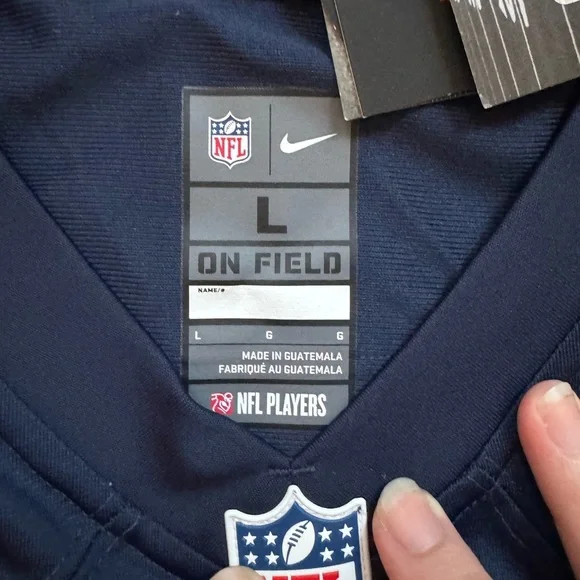 Nike Navy Patriots Mac Jones Jersey